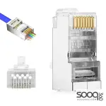 HAING HI-CAT6-FRC FTP CAT6 RJ45 Connector 100-pack
