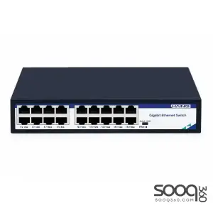 HAING HI-ESW-16PM-G 16 Port 10/100/1000 Unmanaged Ethernet Switch