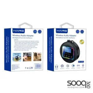 HAING HI-G78 BT5.4 Wireless Bluetooth Audio Adapter With Display & Transmitter And Receiver