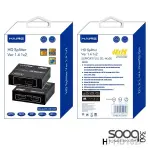 HAING HI-HD102F HD Splitter Ver 1.4 1x2 Full 3D 4Kx2K UK Plug