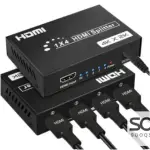HAING HI-HD104F UHD Splitter Ver 1.4 1x4 Full 3D 4Kx2K UK Plug