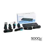 HK801A 4K 8 Port HDMI KVM Switch