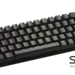 HAING HI-MKB68-BK Mechanical Blue Switch Wired Gaming Keyboard -Black