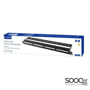 HAING HI-PTP02 CAT6 24 Port Loaded Punch Down Patch Panel