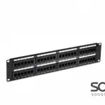 HAING HI-PTP03 CAT6 48 Port Loaded Punch Down Patch Panel