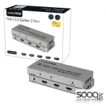 HAING HI-SP102 4Kx2K HDMI Splitter 1x2 1 in 2 out 4K with UHD Splitter 2.0V W 12V 1A Power Adapter