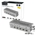 HAING HI-SP104 4Kx2K HDMI Splitter 1x4 1 in 4 out 4K with UHD Splitter 2.0V W 12V 1A Power Adapter