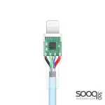 Huntkey HKCCL941511 Type-C To Lightning Fast Charging Cable 1.5M -Silver