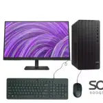 HP Pro Tower 290 G9 Intel 13th Generation Core i3-13100 Desktop PC With HP Series 3 Pro 21.45 inch FHD 322PV Monitor