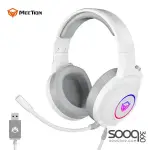 Meetion HP012 RGB 7.1 Virtual Surround Sound Gaming Headset USB -White