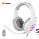 Meetion HP012 RGB 7.1 Virtual Surround Sound Gaming Headset USB -White