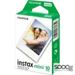 Fujifilm Instax Mini Instant Film Single Pack (White)- 10 Sheet