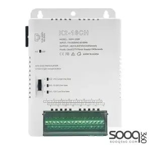 K2-16CH 16 Channel AC/DC Power Supply 120W