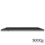Meetion K210 ikey 2.4G Wireless & Bluetooth Ultra-thin Keyboard -Black