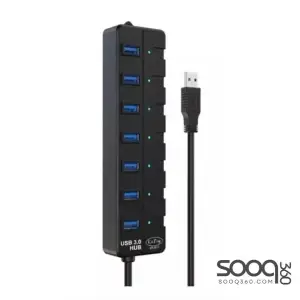 Kai Ping KP-3017 USB 3.0 7 Port Hub with Power Adapter
