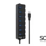 Kai Ping KP-3017 USB 3.0 7 Port Hub with Power Adapter
