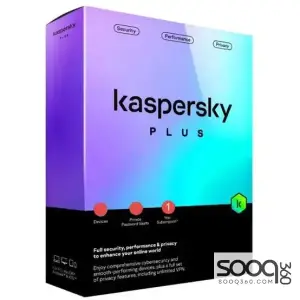 Kaspersky Plus Internet Security 5 Devices Anti-Phishing & Firewall Unlimited VPN Password Manager