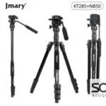 Jmary KT285-NB50 2-in-1 Tripod with Hydraulic Head 1.75M