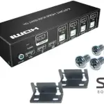 4-Port HDMI USB KVM Switch