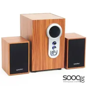 Leerfei M-2202 2.1 Multimedia Wired Subwoofer Speaker
