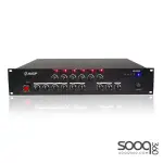 AISP MA-6650 6 Zones Mixer Amplifier with Siren 550W