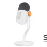 Meetion MC16 Studio Grade Touch Control Gaming Microphone -White
