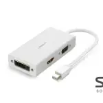 UGREEN MD114 Mini DP to HDMI VGA DVI Adapter
