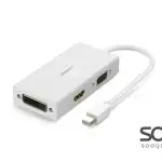 UGREEN MD114 Mini DP to HDMI VGA DVI Adapter