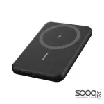 Huntkey MG01-5K 5000mAh Wireless Magnetic Power Bank 85V 19.25Wh -Black