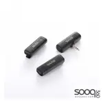BOYA BY-WM3T2 2.4GHz AUX 3.5mm Wireless Microphone System (Two Mic)