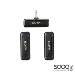 BOYA BY-WM3T2 2.4GHz AUX 3.5mm Wireless Microphone System (Two Mic)