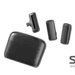 J13 2 in 1 Wireless Dual Lavalier Microphones (Type-C)