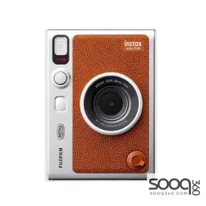FUJIFILM INSTAX Mini EVO Instant Digital Camera -Brown