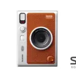 FUJIFILM INSTAX Mini EVO Instant Digital Camera -Brown