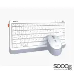 Meetion Mini5000 Silent Dual-Mode Mini Office Wireless keyboard & Mouse Combo -White