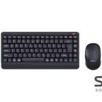 Meetion Mini5000 Silent Dual-Mode Mini Office Wireless keyboard & Mouse Combo -Black
