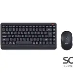 Meetion Mini5000 Silent Dual-Mode Mini Office Wireless keyboard & Mouse Combo -Black