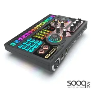 Cannon Professional 2 Channel Audio Sound Card Digital Mixer 48V