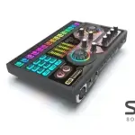 Cannon Professional 2 Channel Audio Sound Card Digital Mixer 48V