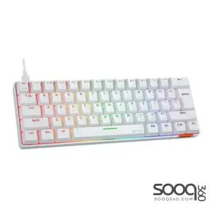 Meetion MK005 Hestia RGB 60% Mechanical Gaming Keyboard -White