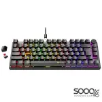 Meetion MK006 Pro 75% RGB Hot-swap Red Switch Mechanical Wired Keyboard