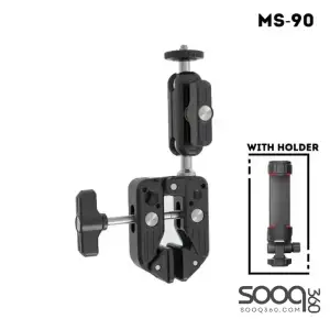 Jmary MS-90 Multi-Functional Clamp Holder for Camera or Phone