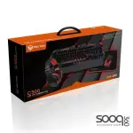 MeeTion MT-C500 Backlit Gaming Combo Kits 4 in 1 Gaming Keyboard Mouse and Headset Bundle with Mouse Pad