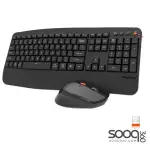 Meetion DirectorA 2.4Ghz & Bluetooth Dual Ergonomic Keyboard & Mouse Combo