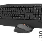 Meetion DirectorA 2.4Ghz & Bluetooth Dual Ergonomic Keyboard & Mouse Combo