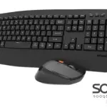 Meetion DirectorA 2.4Ghz & Bluetooth Dual Ergonomic Keyboard & Mouse Combo