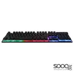 MeeTion MT-K9300 Colorful Rainbow Backlit Gaming Keyboard