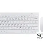 Meetion MINI4000 2.4GHz Wireless Mouse & Keyboard Combo -White