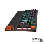 MeeTion MT-MK500 Detachable Palmrest RGB Mechanical Gaming Keyboard with Type C Cable
