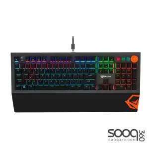 MeeTion MT-MK500 Detachable Palmrest RGB Mechanical Gaming Keyboard with Type C Cable